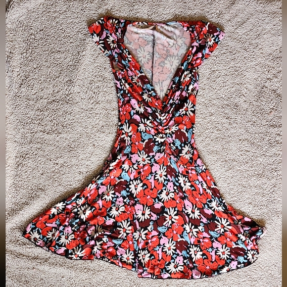 Free People floral skater dress - Picture 2 of 5